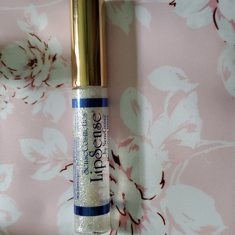 LipSense Silver Glitter Gloss Brand New